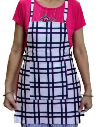 Picture of Kitchen Apron – Durable, Stylish & Functional Aprons for Cooking and Baking, Cotton Kitchen Apron