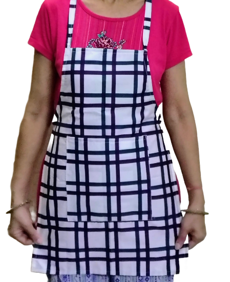 Picture of Kitchen Apron – Durable, Stylish & Functional Aprons for Cooking and Baking, Cotton Kitchen Apron