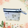 Picture of Double Zipper Cosmetic Pouch – Stylish & Spacious Makeup Organizer for Travel & Everyday Use