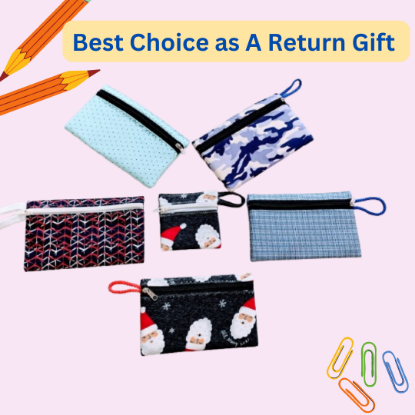 Picture of Multipurpose Pencil Pouch Pack of 6 – Best Return Gift for Kids’ Birthday Parties