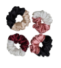 Picture of Dual-Tone Satin Scrunchies Combo – Medium-Pack of 4