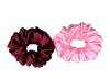 Picture of Stylish Satin Scrunchies Combo – Premium Silk Satin | 2 Pieces Multicolor Set for Women & Girls