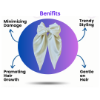 Picture of White Satin Long Tail Hair Bow – Elegant Gift for Women & Girls