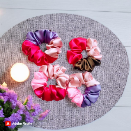 Picture for category Triple-Tone Satin Scrunchies
