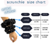 Picture of Dual-Tone Satin Scrunchies Combo-Medium -Pack of 4