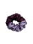 Picture of Rosewood & Old lavender Dual-Tone Satin Scrunchies for Women & Girl