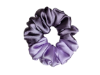 Picture of Dark Lavender & Lavender Gray Dual-Tone Satin Scrunchies for Women & Girl