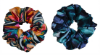 Picture of Tropical Combo  | Pack of 2 Printed Scrunchies for Women & Girls