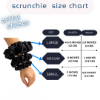 Picture of Firelight Peach | Printed Scrunchies | Pack of 1