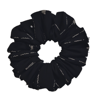 Picture of Black Beauty |  Printed Scrunchies | Pack of 1