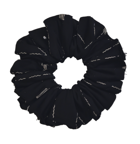 Picture of Black Beauty |  Printed Scrunchies | Pack of 1