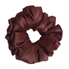 Picture of Old Rose Organza Scrunchies | Medium Size | Elegant & Stylish Hair Accessory