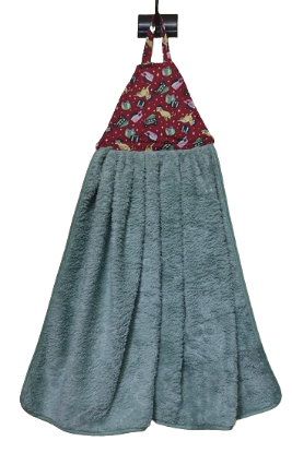 Picture of Hanging Hand Towels for Kitchen & Bathroom | Small Towels with Hanging Loop, Hand Dry Towels for Kitchen & Bathroom