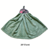 Picture of Hanging Hand Towels for Kitchen & Bathroom | Small Towels with Hanging Loop