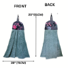 Picture of Hanging Hand Towels for Kitchen & Bathroom | Small Towels with Hanging Loop