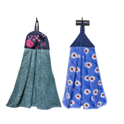 Picture of Hanging Hand Towels | Set of 2 for Kitchen & Bathroom