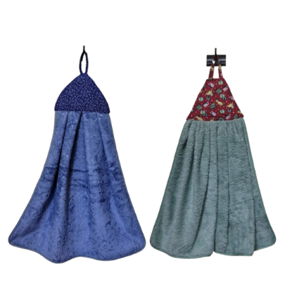Picture of Hanging Hand Towels | Set of 2 for Kitchen & Bathroom