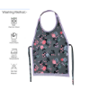 Picture of Cotton Home Use Apron-Free Size (Floral Print, Pack of 1)