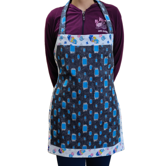 Picture of Cotton Home Use Apron - Practical and Comfortable for Cooking and Baking | Free Siz
