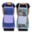 Picture of Apron for Kitchen  with Front Centre Pockets  | Free Size-Pack of -2