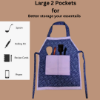 Picture of Apron for Kitchen  with Front Centre Pockets  | Free Size-Pack of -2