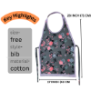 Picture of Cotton Home Use Apron-Free Size (Floral Print, Pack of 2)