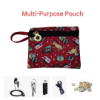 Picture of Set of 5 Mini Pouches – AirPod Case, Coin Pouch & Small Essentials Organizer
