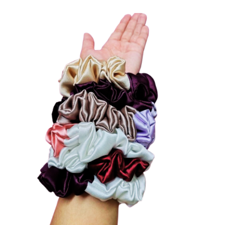 Picture for category Satin Multicolor Scrunchies