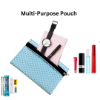 Picture of Cotton Canvas Pencil Pouch for Men & Women | Multipurpose Printed Pouch
