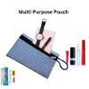 Picture of Stylish Canvas Pencil Pouch for Men & Women | Cosmetic & Paint Brush Organize