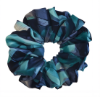 Picture of Ever Green Combo Printed Scrunchies | Size Medium | Pack of 4