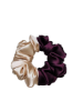 Picture of Dual-Tone Satin Scrunchies Combo-Medium -Pack of 4