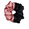 Picture of Dual-Tone Satin Scrunchies Combo- Medium -Pack of 4