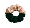 Picture of Dual-Tone Satin Scrunchies Combo- Medium -Pack of 4