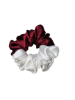 Picture of Dual-Tone Satin Scrunchies Combo – Medium-Pack of 4