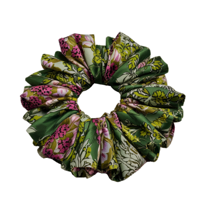 Picture of Floral Print Scrunchies for Women & Girls – Medium Size