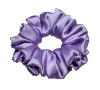 Picture of Dark Lavender | Silk Satin Scrunchies – Elegant & Gentle Hair Accessories for Women & Girls